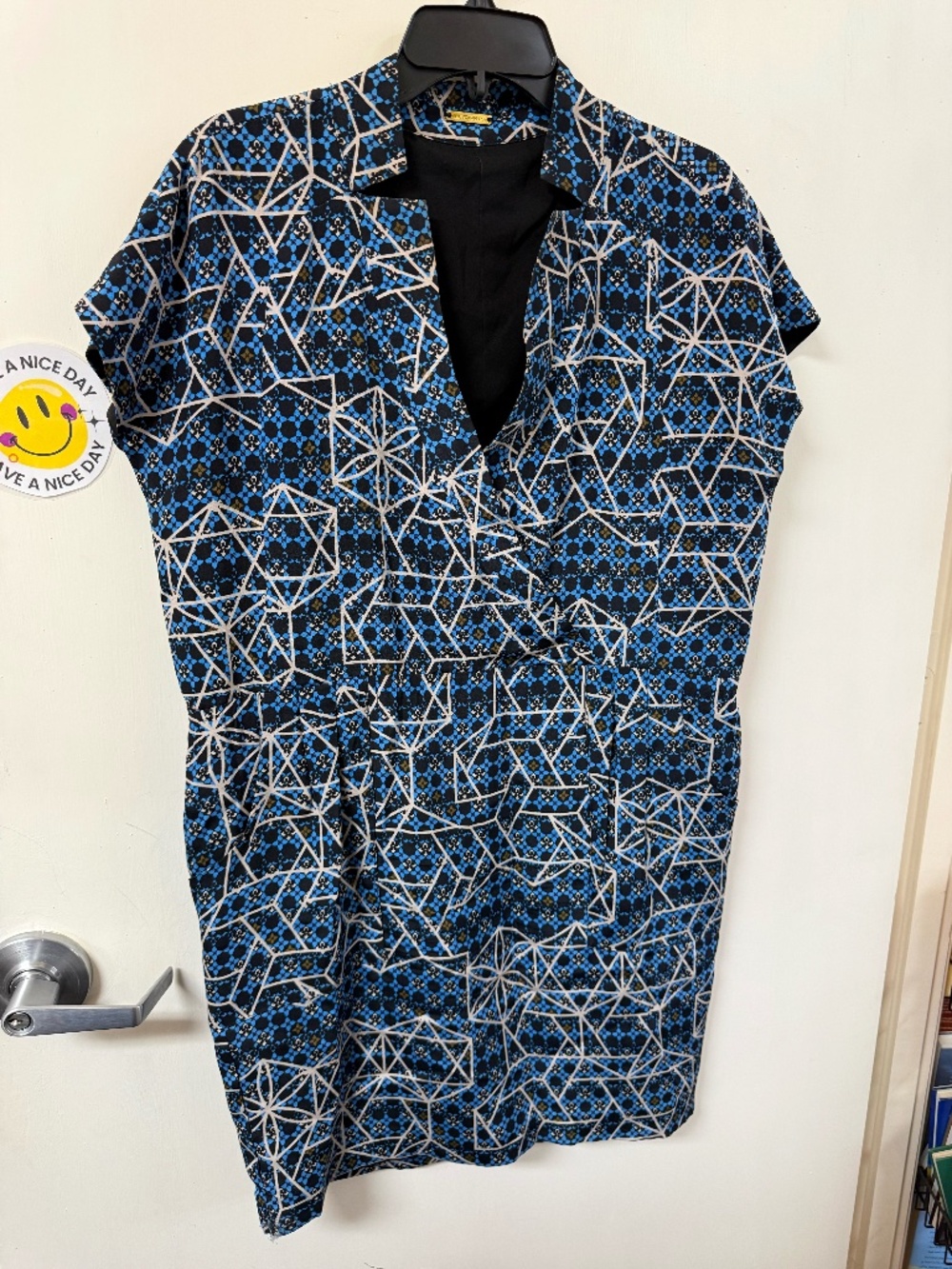 Rebecca Minkoff Geo Print silk dress